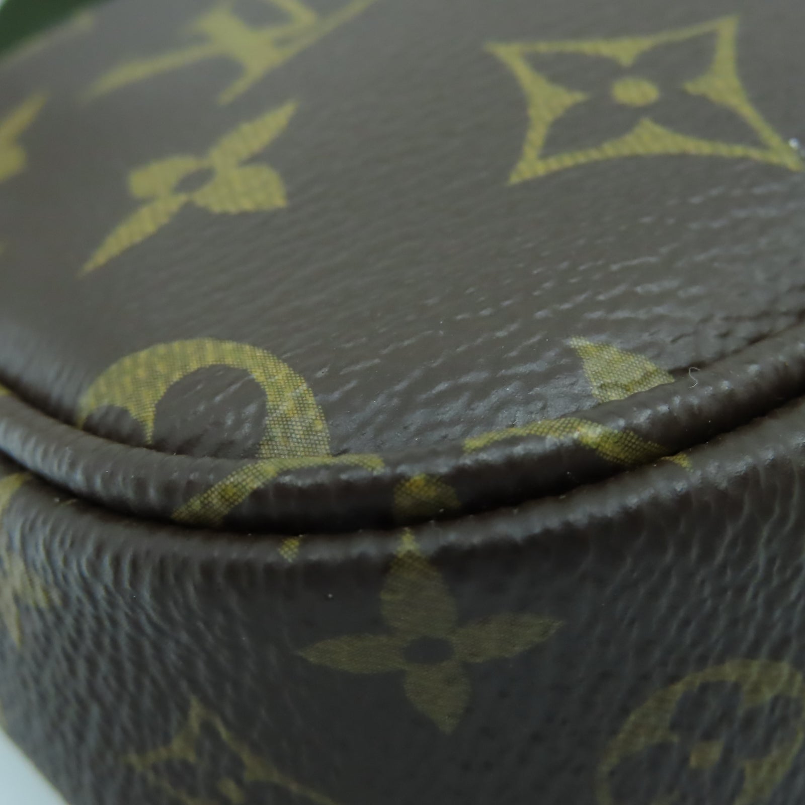 LOUIS VUITTON Monogram Multi Pochette Accessories金扣鏈帶肩背袋棕色