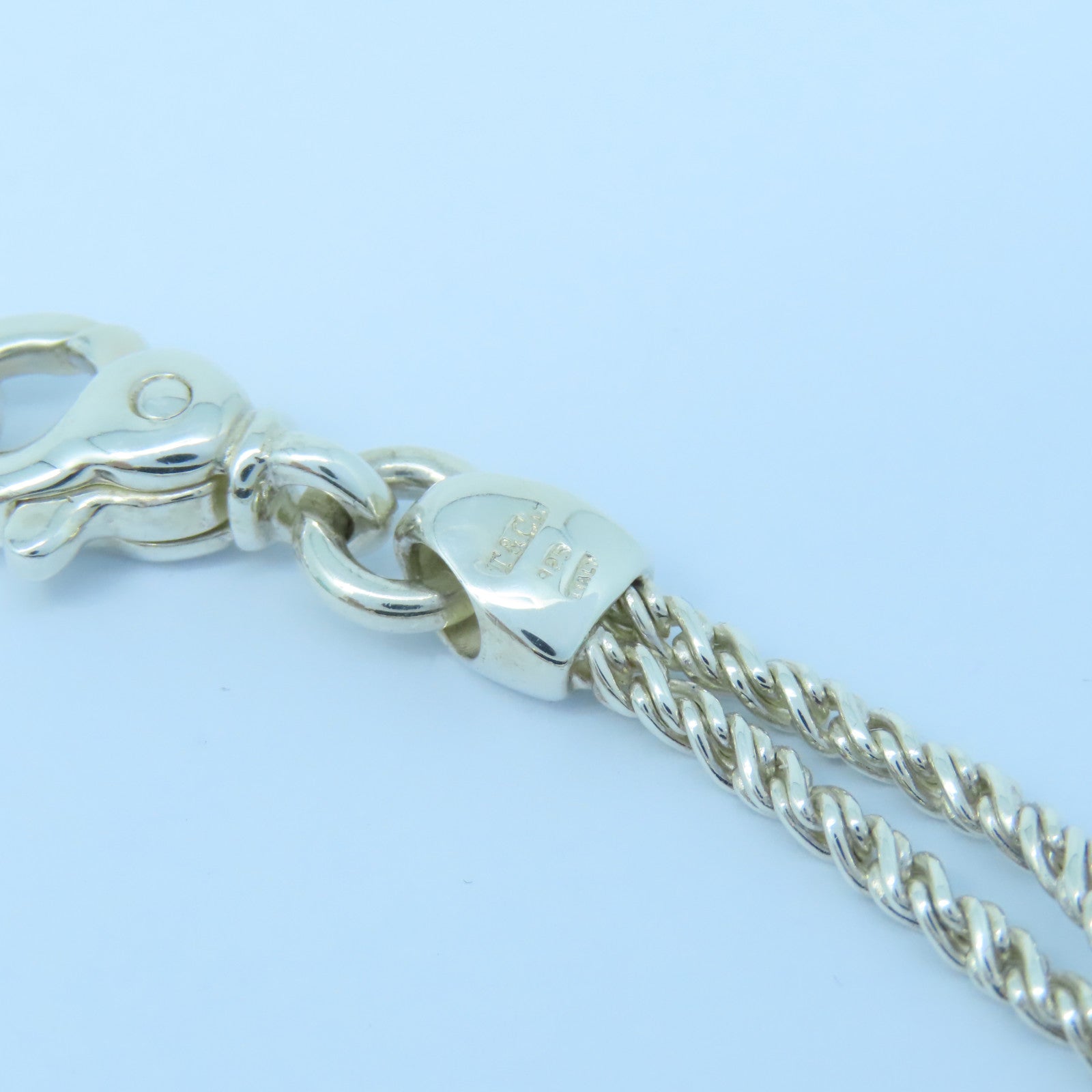 TIFFANY＆CO 925純銀Bracelet手鏈銀色