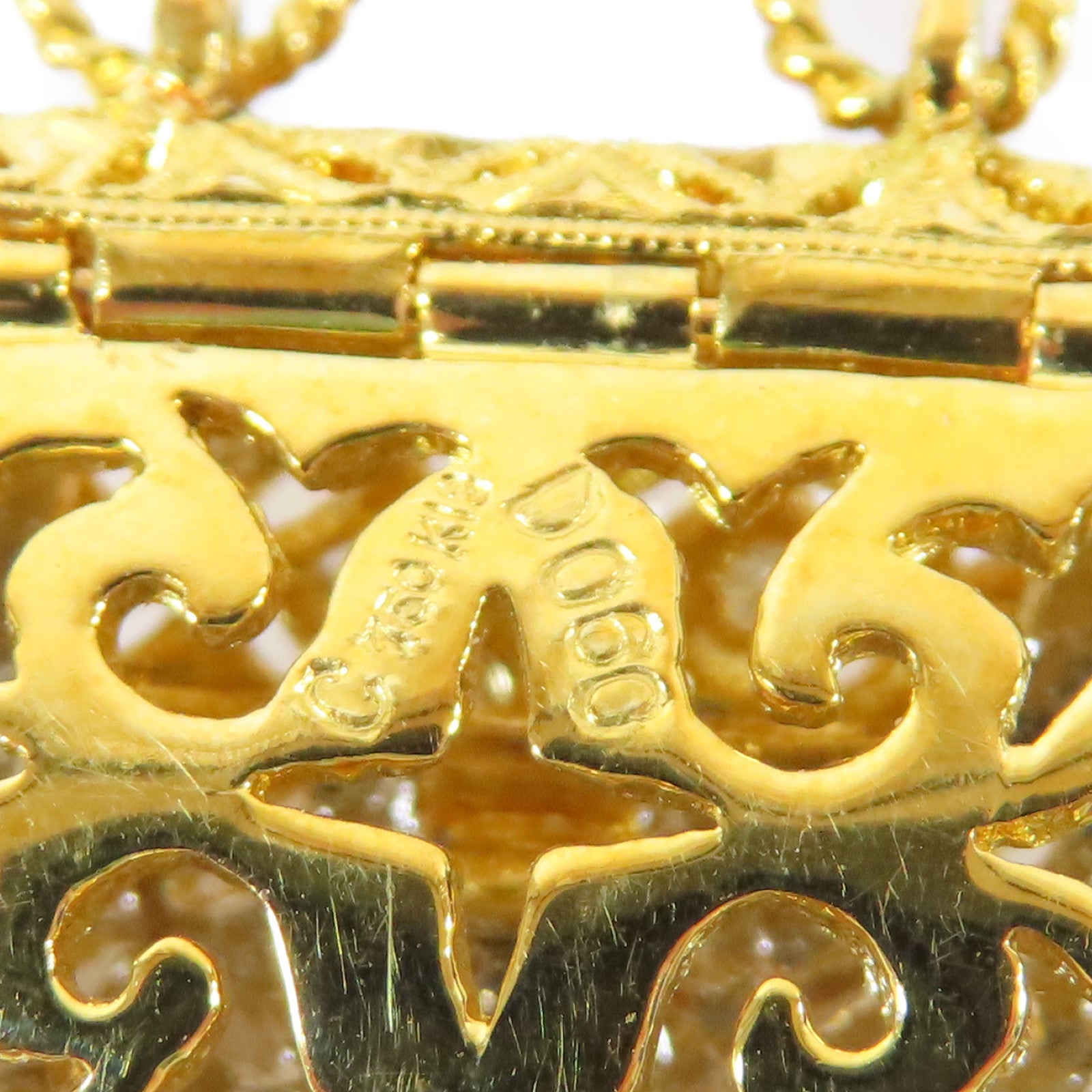 JEWELRY 18K黃金/鑽石Diamond Pendant Top 0.60ct鑽石吊墜