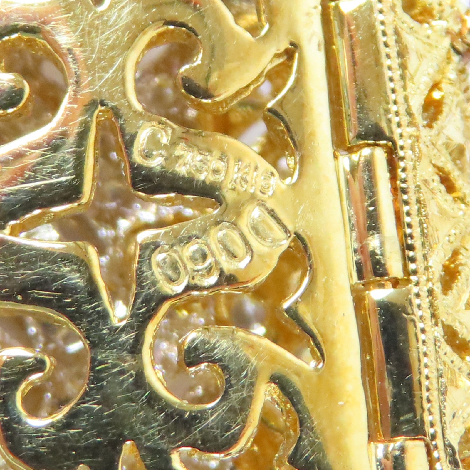 JEWELRY 18K黃金/鑽石Diamond Pendant Top 0.60ct鑽石吊墜