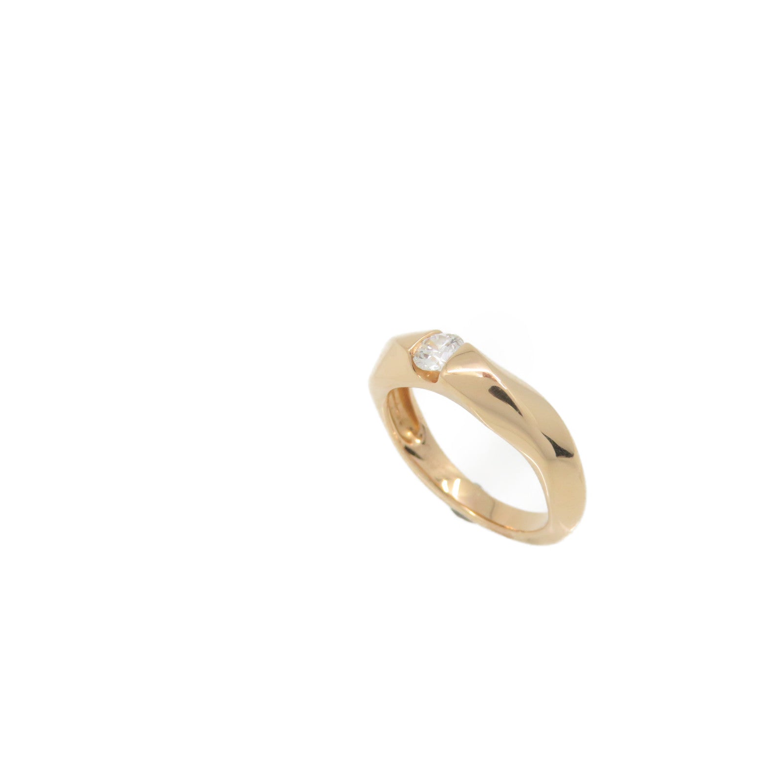 JEWELRY 【激減優惠】18K玫瑰金/0.263ct鑽石Diamond Ring戒指US#6