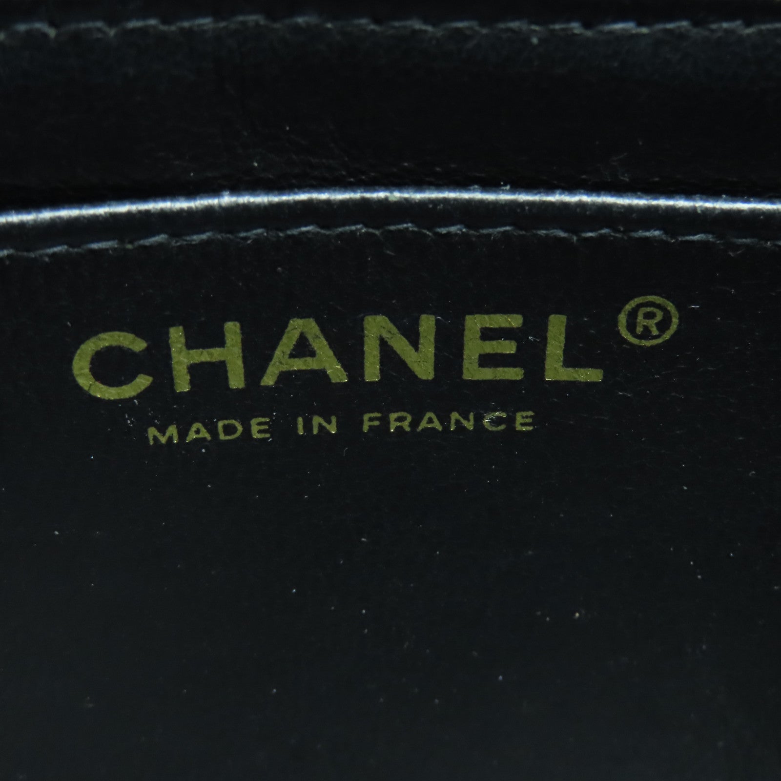 CHANEL rhombic sheepskin leather Chain Shoulder Bag gold buckle chain shoulder bag black