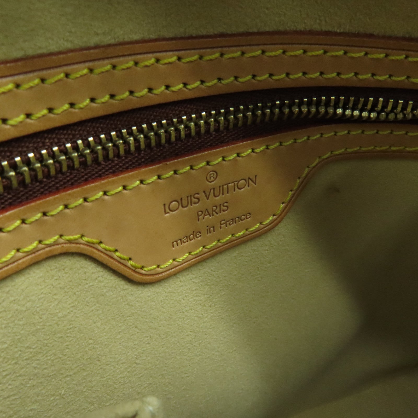 LOUIS VUITTON Monogram Looping MM金扣手挽袋/肩背袋啡色