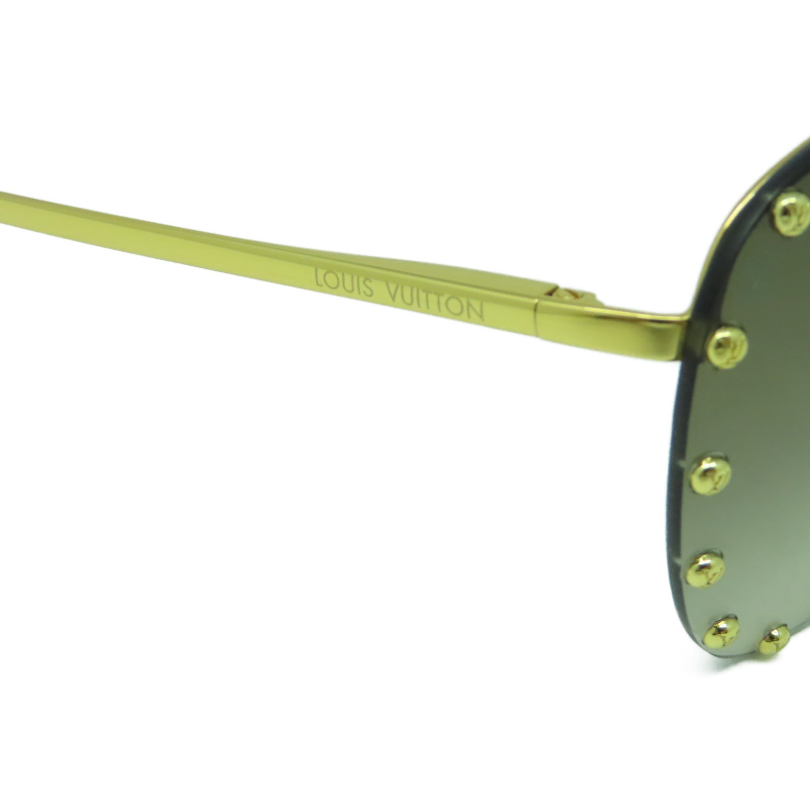LOUIS VUITTON 【激減優惠】金屬Sunglasses太陽眼鏡啡色/金色
