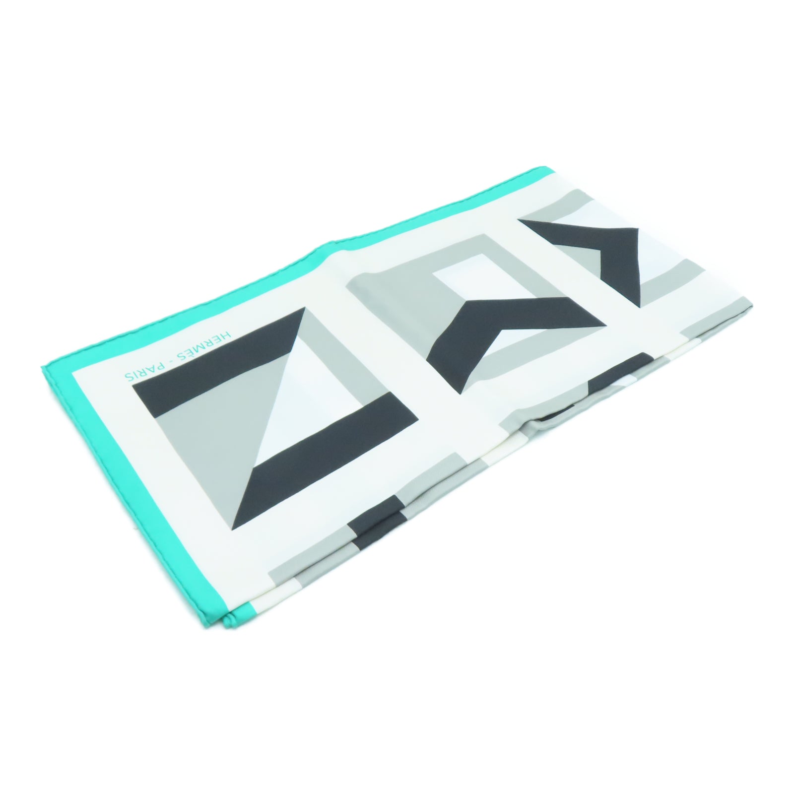 HERMES 【激減優惠】絲質Scarf絲巾白色