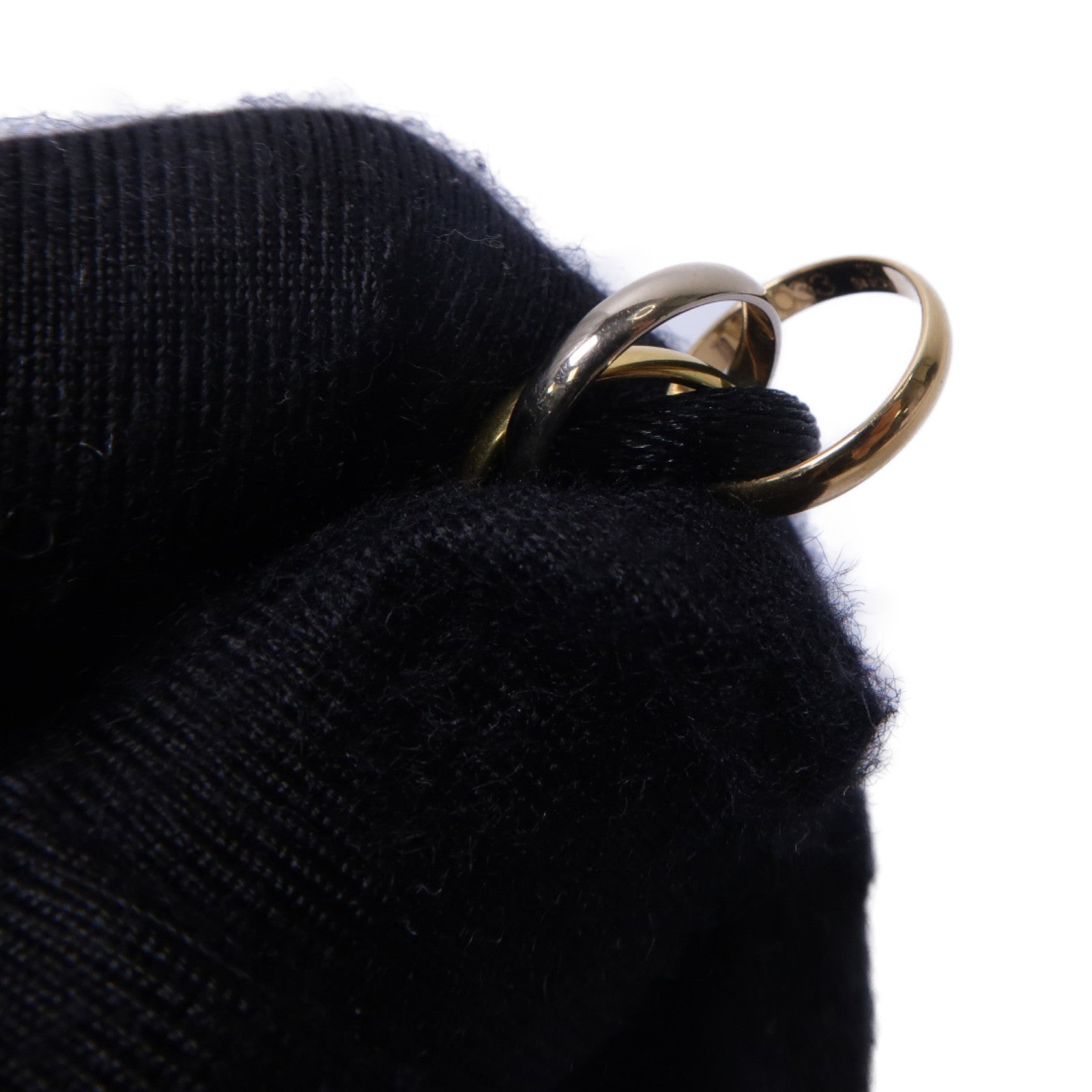 CARTIER 18K白金/黃金/玫瑰金Trinity Blaceret手鏈