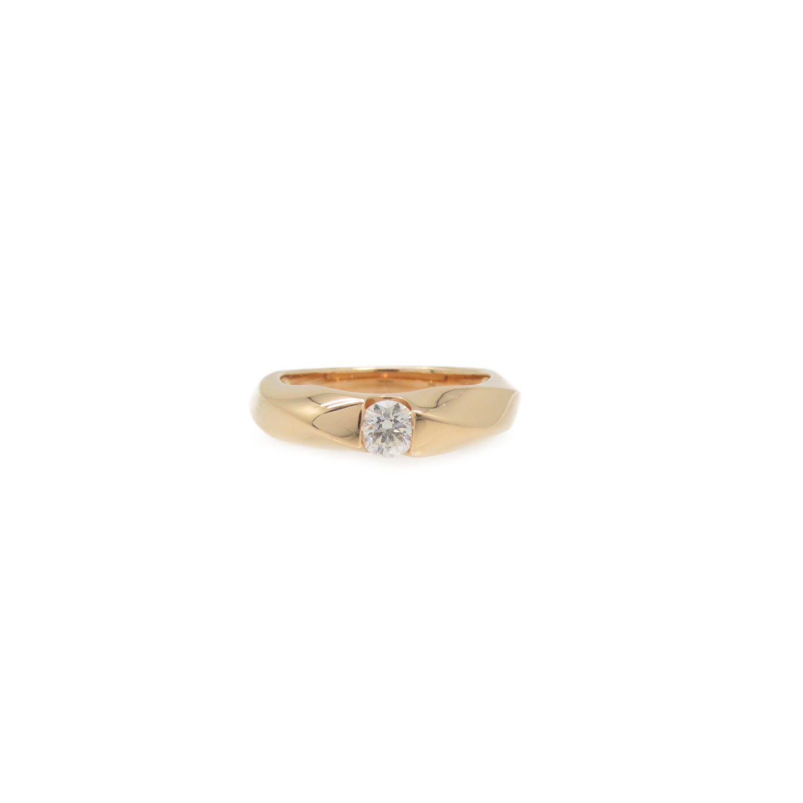 JEWELRY 【激減優惠】18K玫瑰金/0.263ct鑽石Diamond Ring戒指US#6