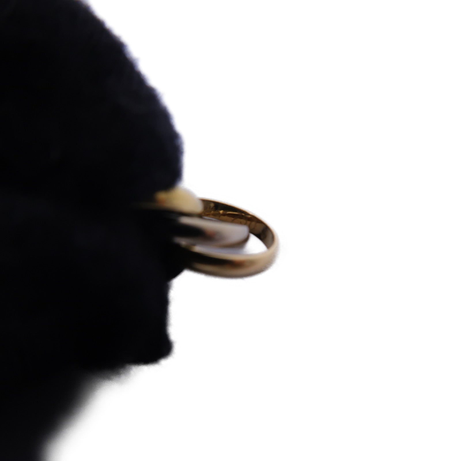 CARTIER 18K白金/黃金/玫瑰金Trinity Blaceret手鏈