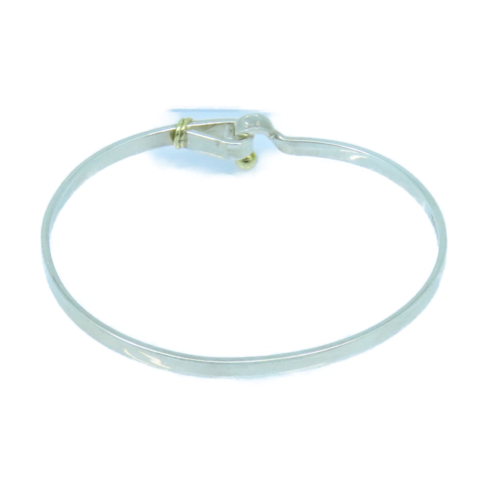 TIFFANY＆CO 925純銀/18K黃金Bracelet手鐲銀色/金色