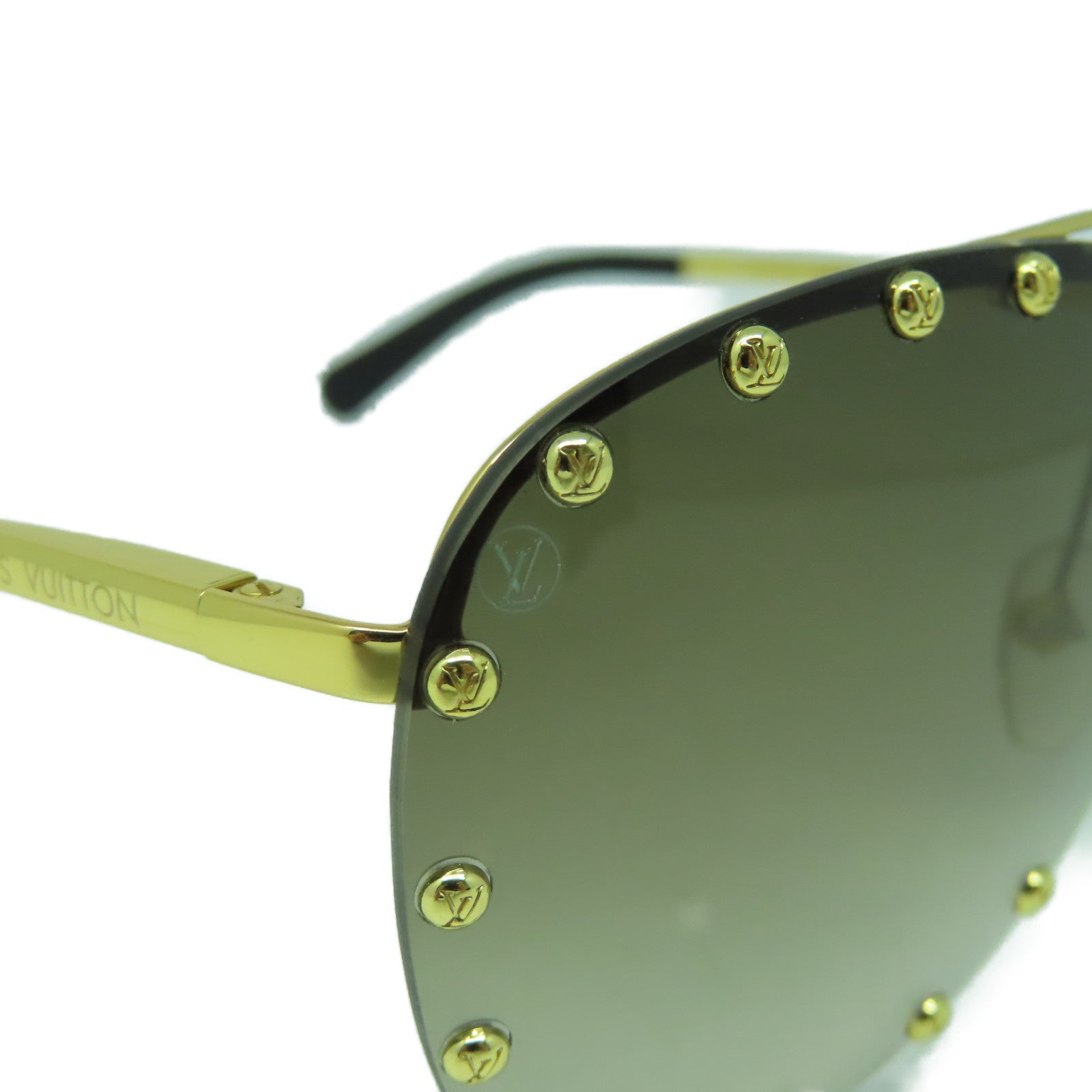 LOUIS VUITTON 【激減優惠】金屬Sunglasses太陽眼鏡啡色/金色