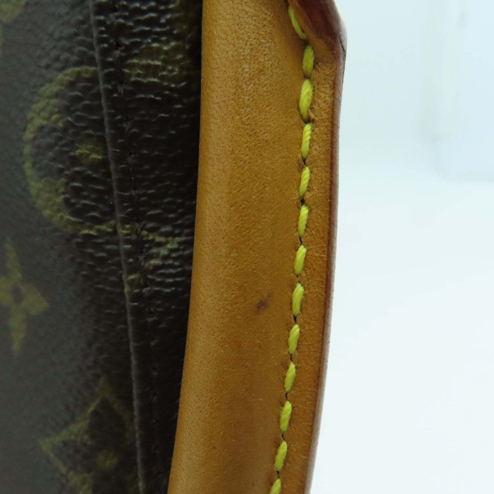 LOUIS VUITTON Monogram Looping MM金扣手挽袋/肩背袋啡色