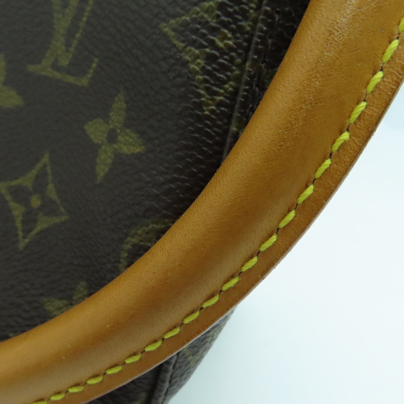 LOUIS VUITTON Monogram Looping MM金扣手挽袋/肩背袋啡色