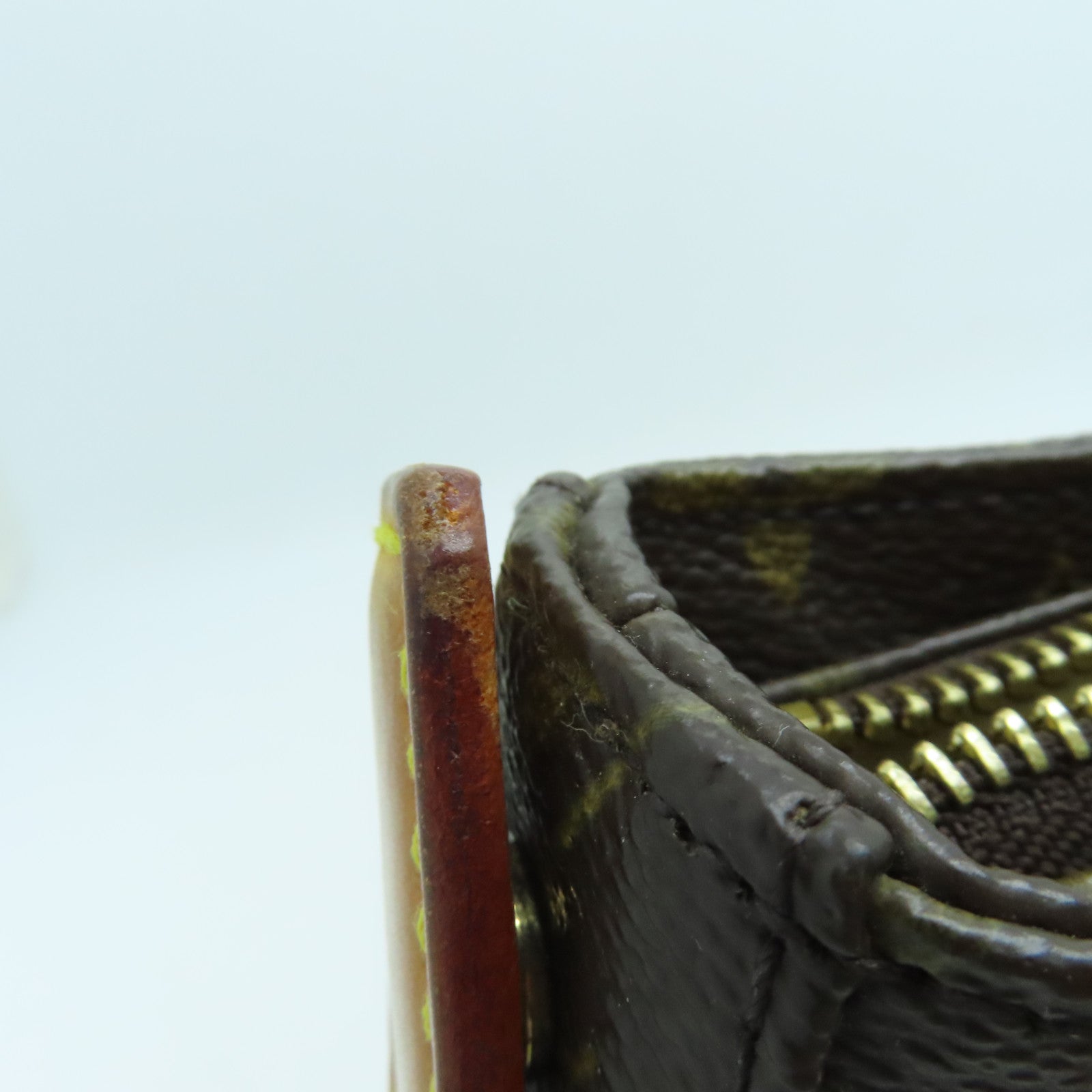 LOUIS VUITTON Monogram Looping MM金扣手挽袋/肩背袋啡色