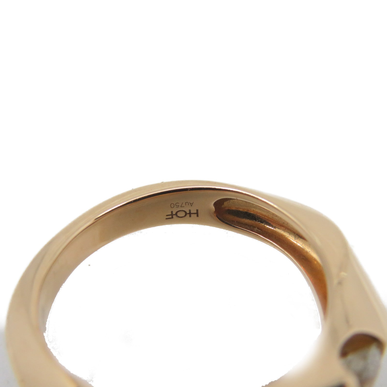 JEWELRY 【激減優惠】18K玫瑰金/0.263ct鑽石Diamond Ring戒指US#6