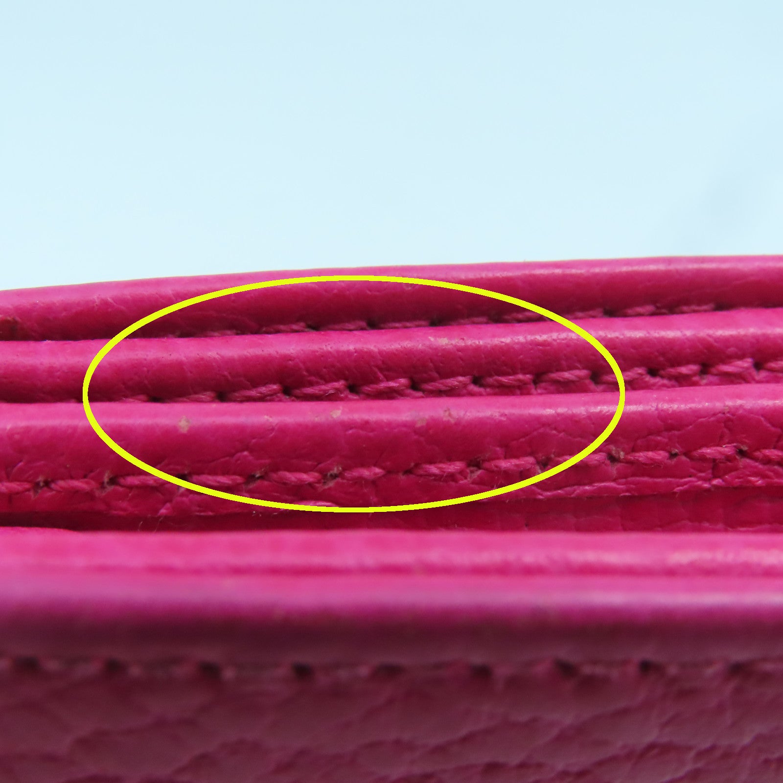 GUCCI 牛皮皮革GG Marmont Wallet金扣钱包粉红色