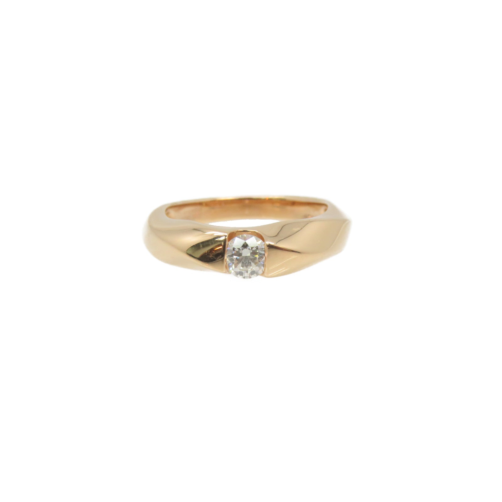 JEWELRY 【激減優惠】18K玫瑰金/0.263ct鑽石Diamond Ring戒指US#6