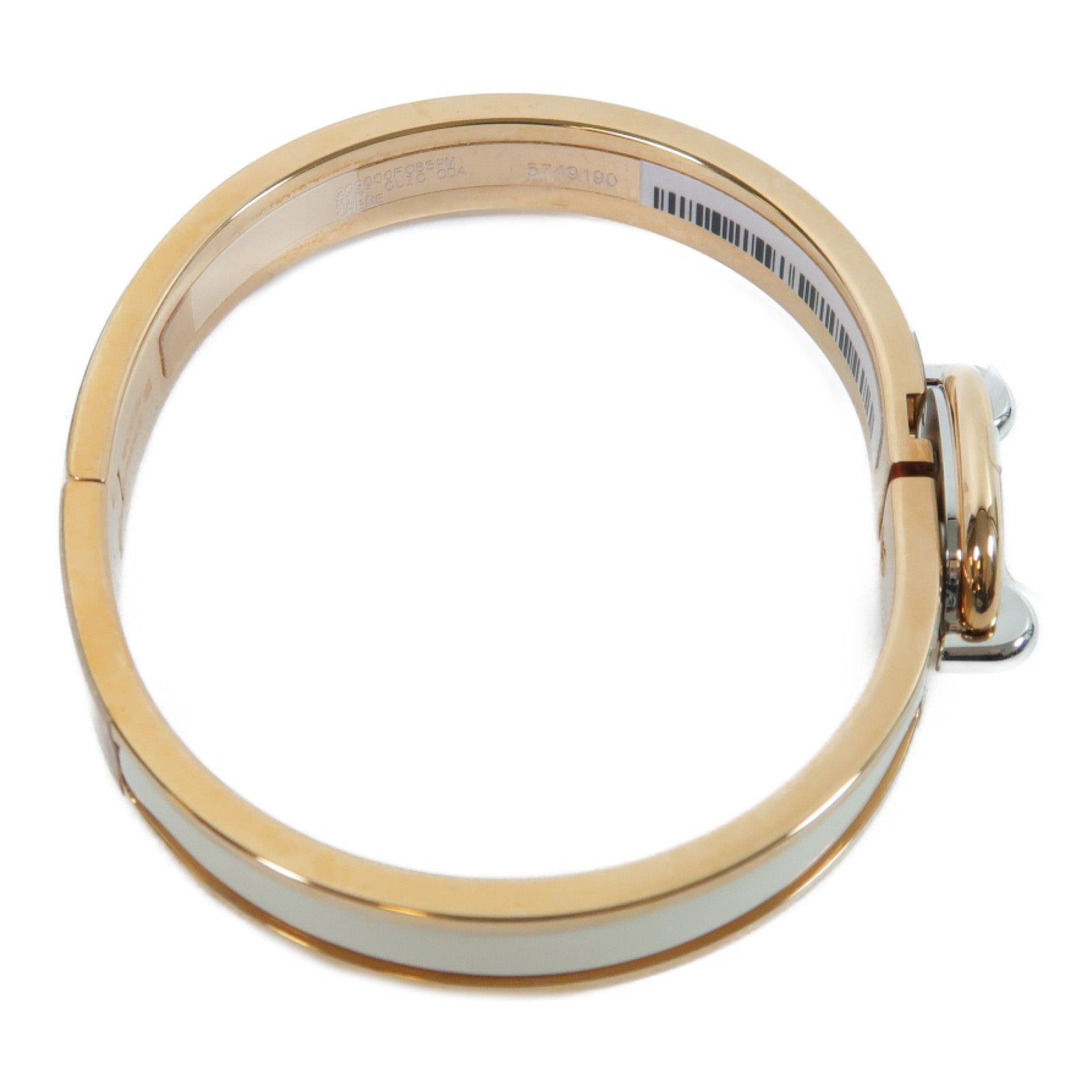HERMES 金屬Mini Clic Chaine Ancre Bracelet金扣手鐲