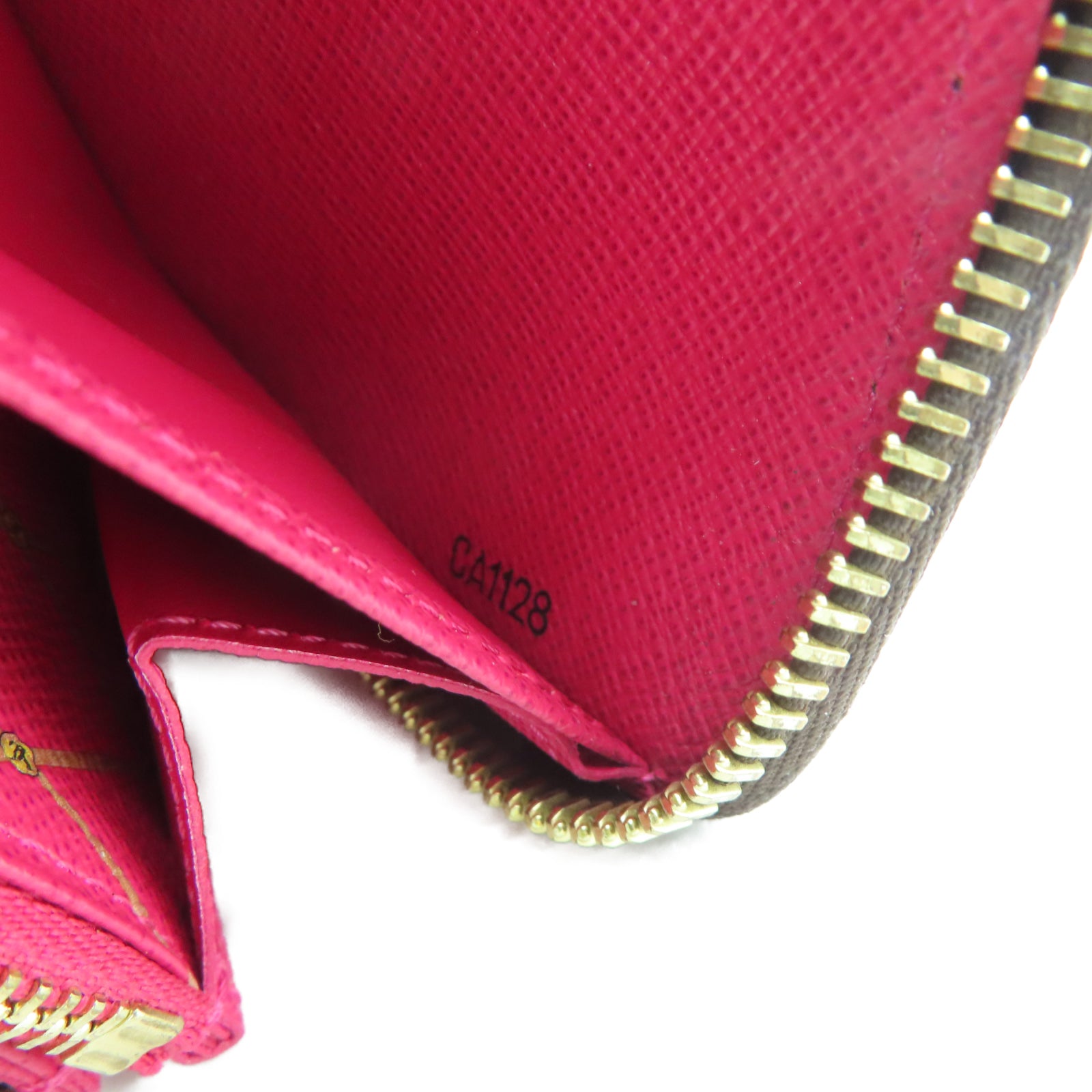LOUIS VUITTON Monogram Zipper Long Wallet金扣長錢包棕色