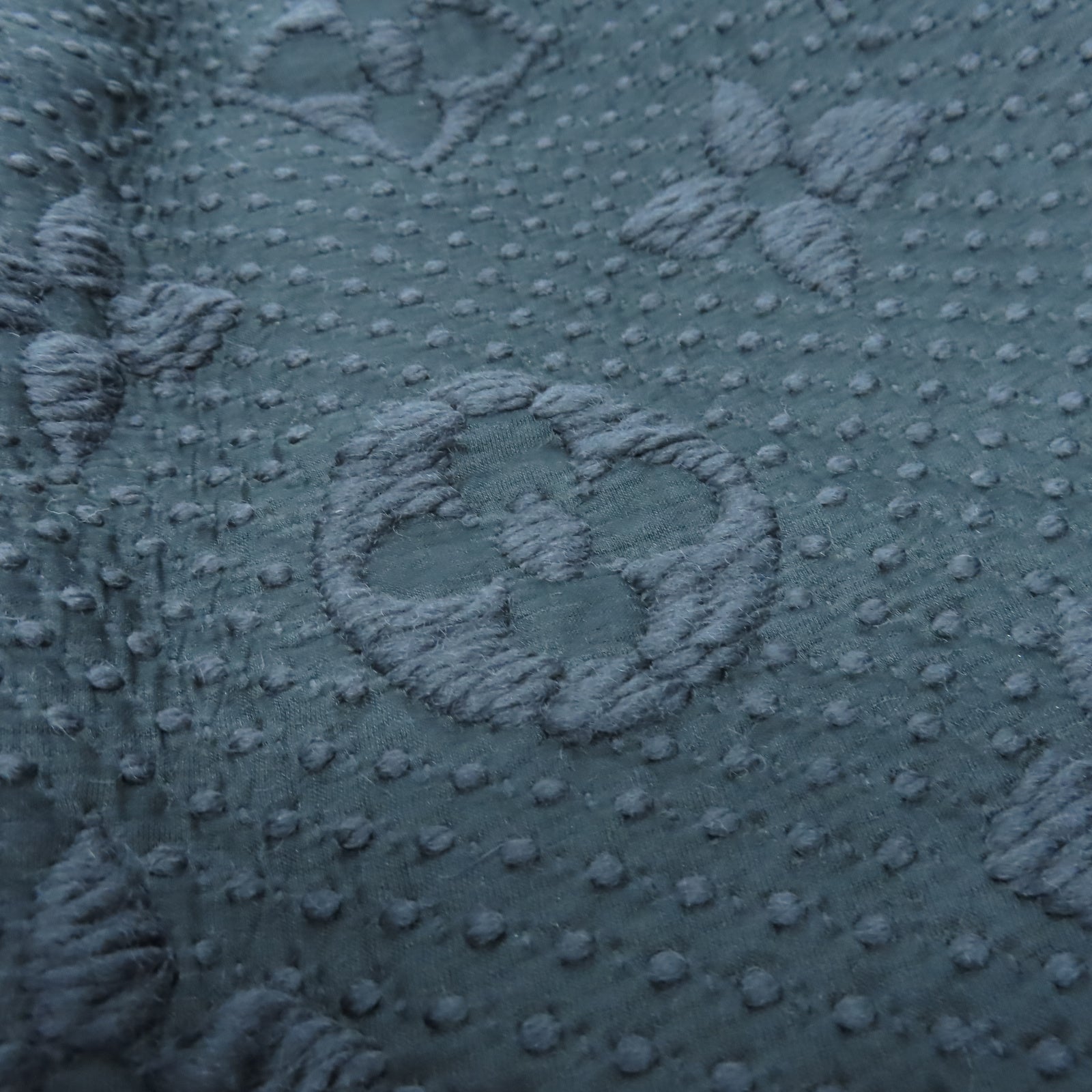 LOUIS VUITTON 羊毛/絲綢Scarf圍巾黑色