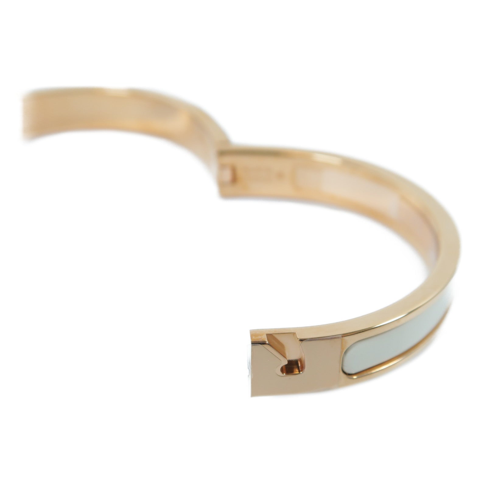 HERMES 金屬Mini Clic Chaine Ancre Bracelet金扣手鐲