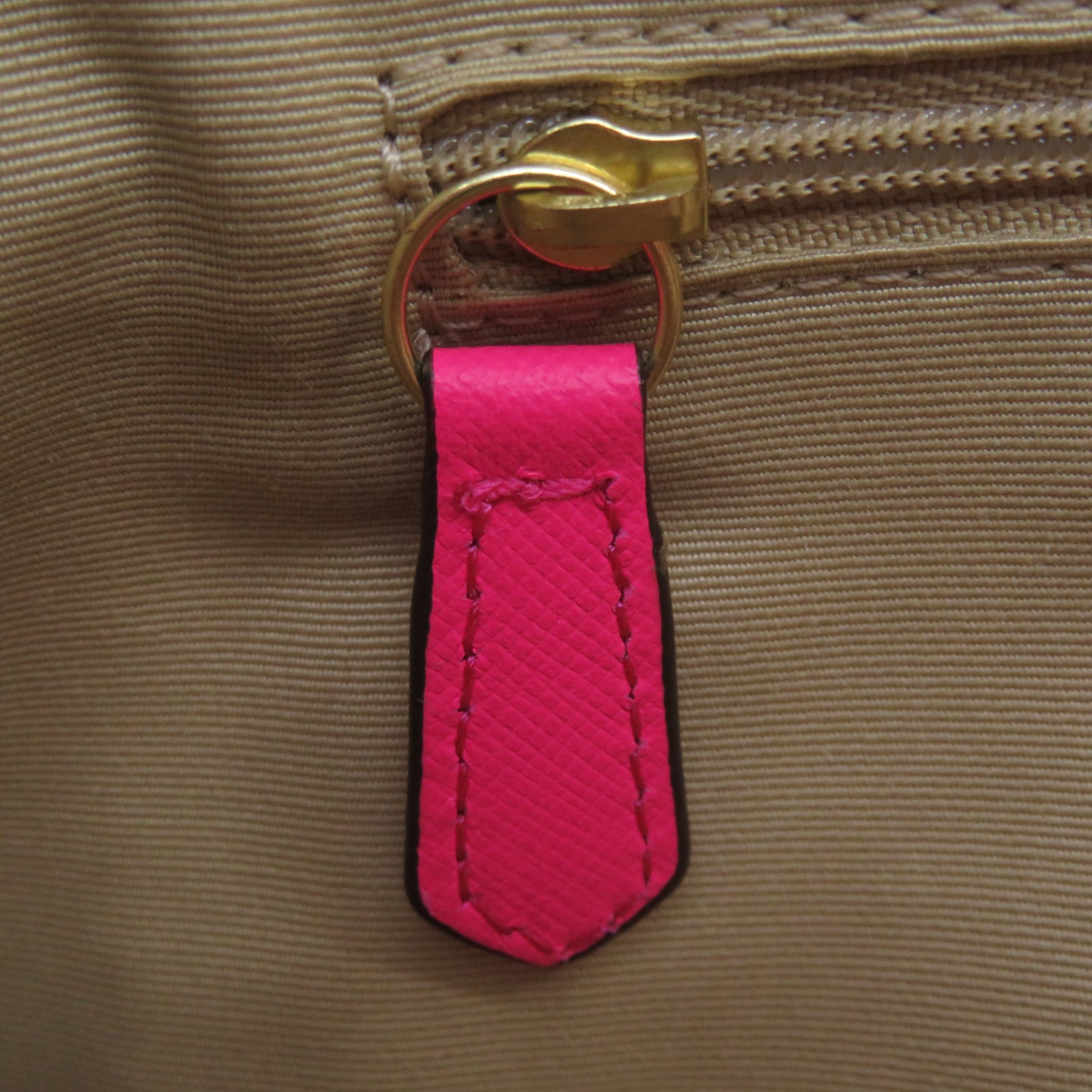 COACH 【激减优惠】涂层皮革Shoulder Bag金扣肩背袋粉红色