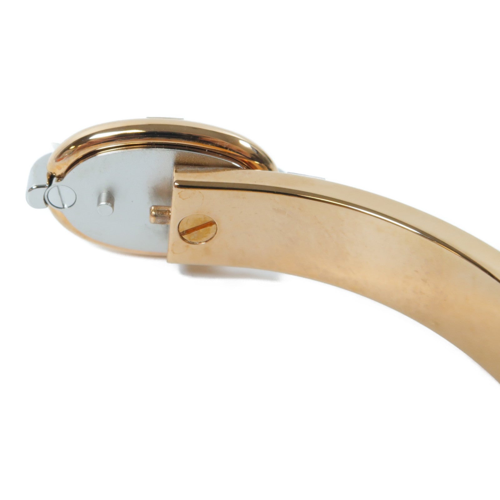 HERMES 金屬Mini Clic Chaine Ancre Bracelet金扣手鐲
