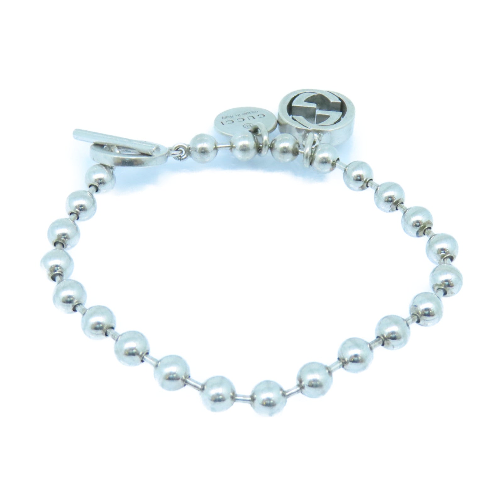 GUCCI 925純銀Bracelet手鏈銀色– Brand Off Hong Kong Online Store