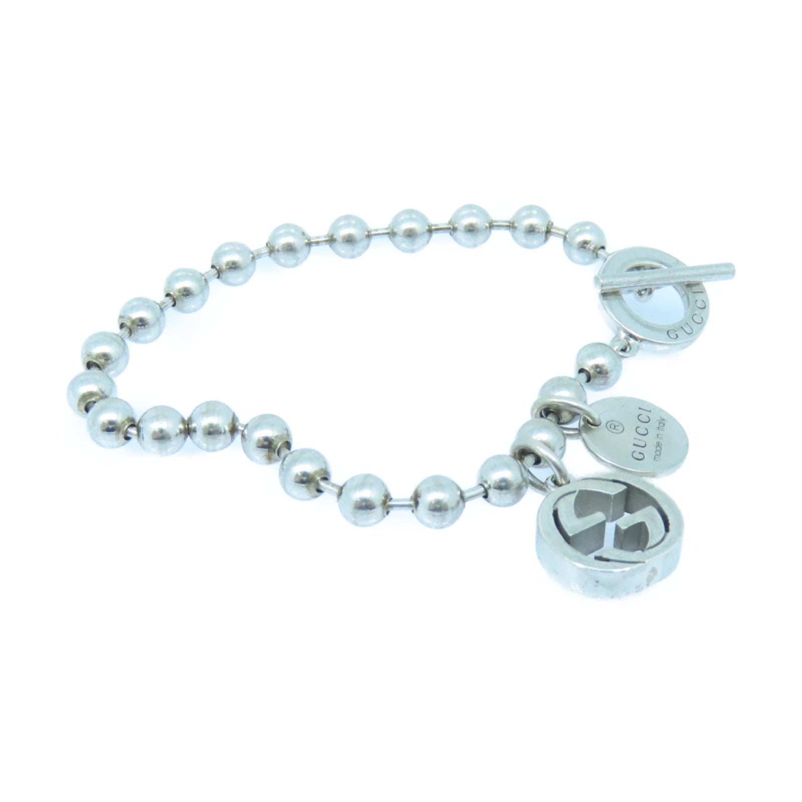 GUCCI 925純銀Bracelet手鏈銀色
