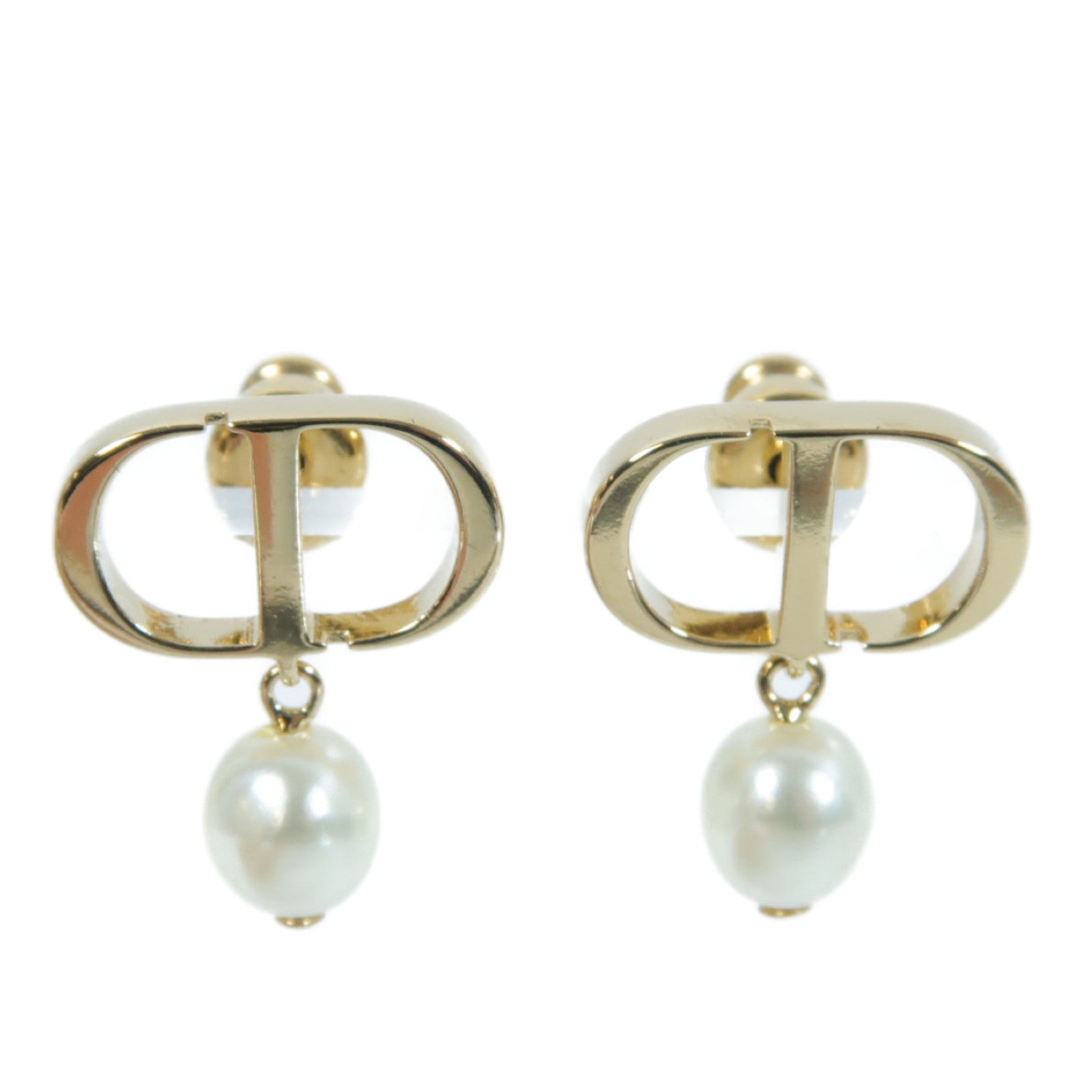 Dior 金屬Petit CD Earrings耳環