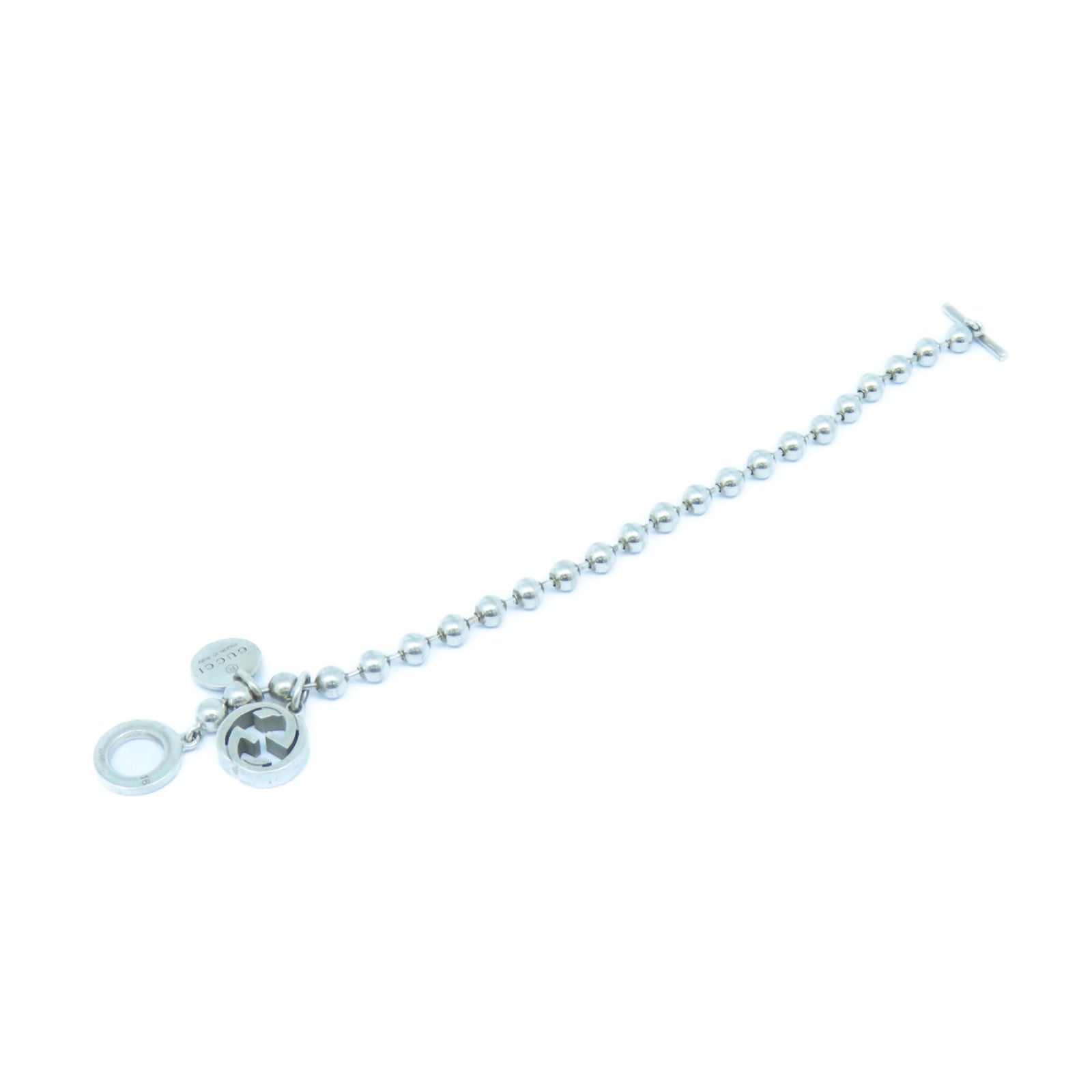 GUCCI 925純銀Bracelet手鏈銀色
