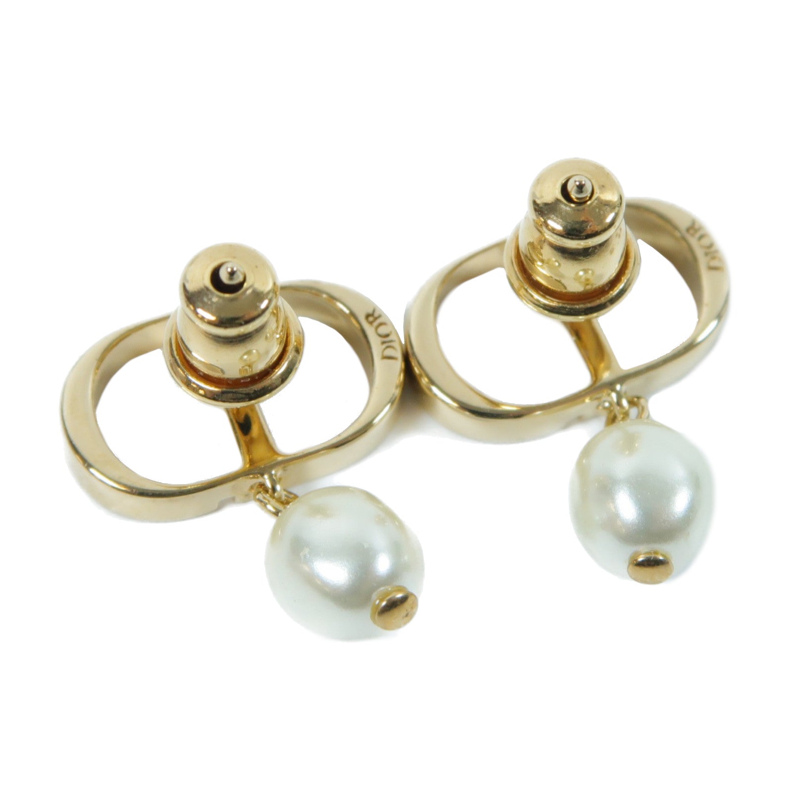 Dior 金屬Petit CD Earrings耳環