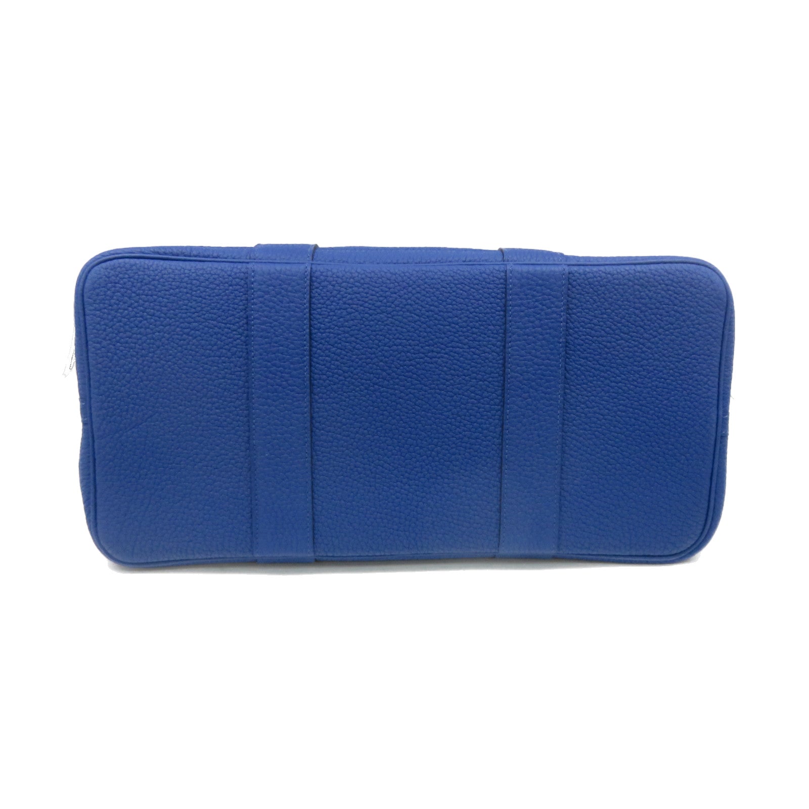 HERMES 【激減優惠】Negonda皮革GardenParty PM Hand Bag手挽袋TBlue France藍色色