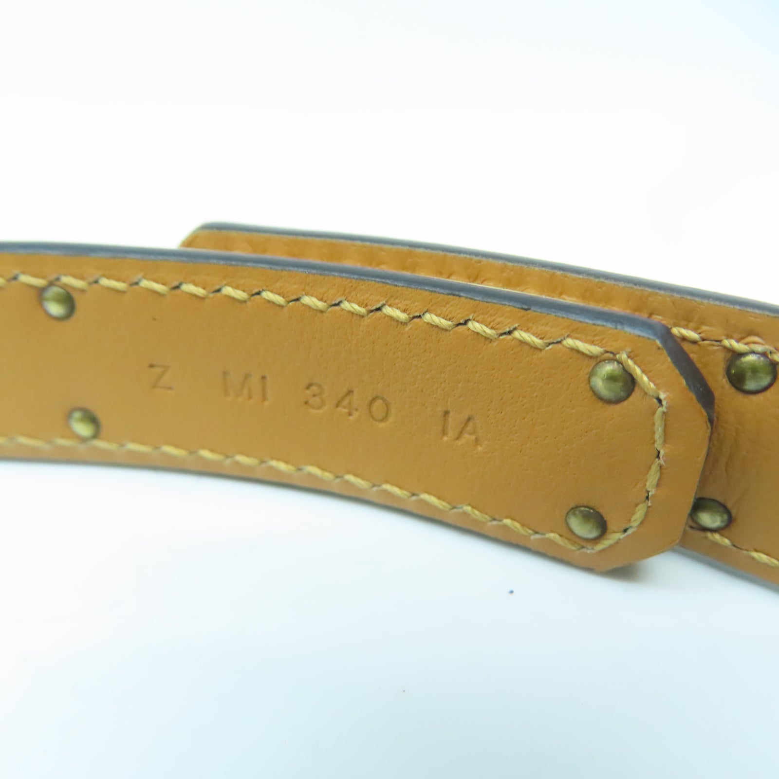 HERMES Epsom皮革Kelly Belt金扣皮帶黑色