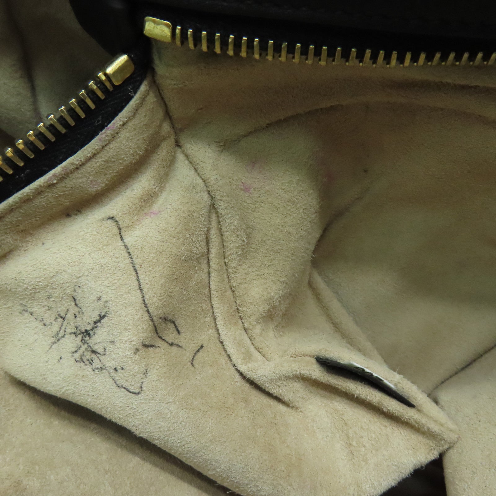 PRADA cowhide leather Shoulder Bag gold buckle shoulder bag black