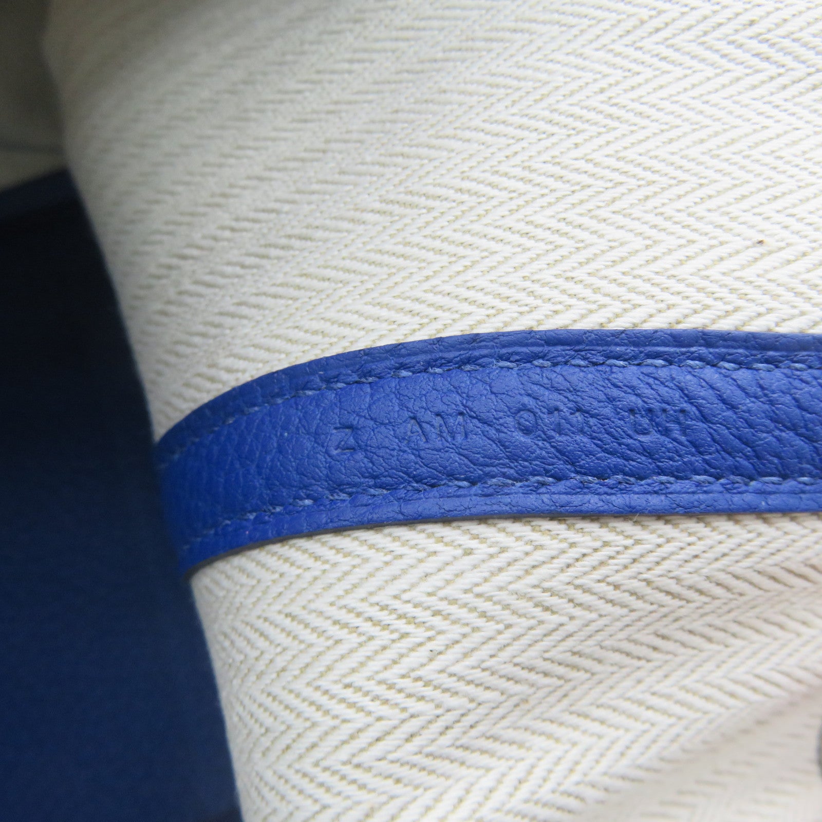 HERMES 【激減優惠】Negonda皮革GardenParty PM Hand Bag手挽袋TBlue France藍色色