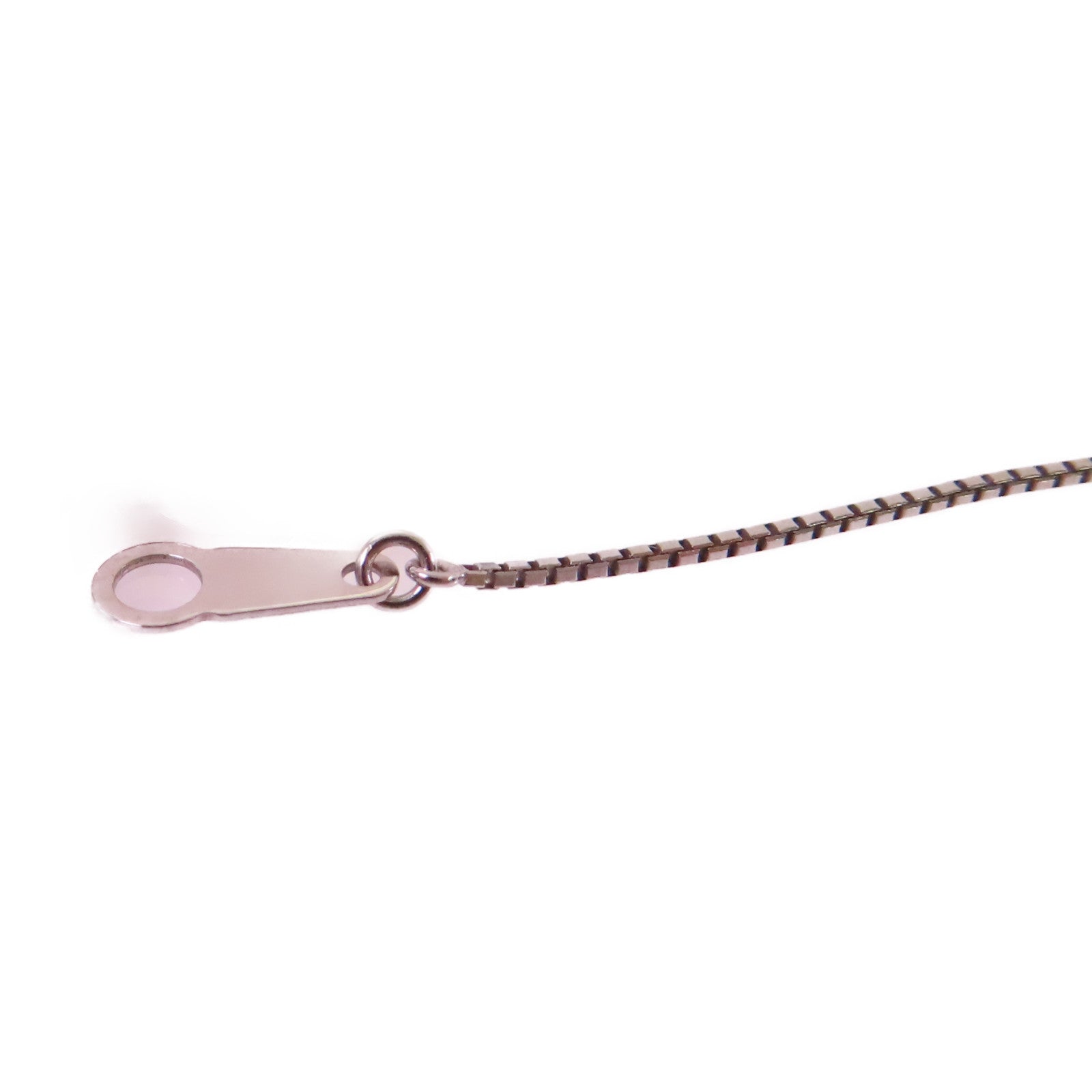 JEWELRY 18K白金/黃金Diamond Necklace 0.43ct/0.19ct鑽石項鏈黑色/銀色/金色