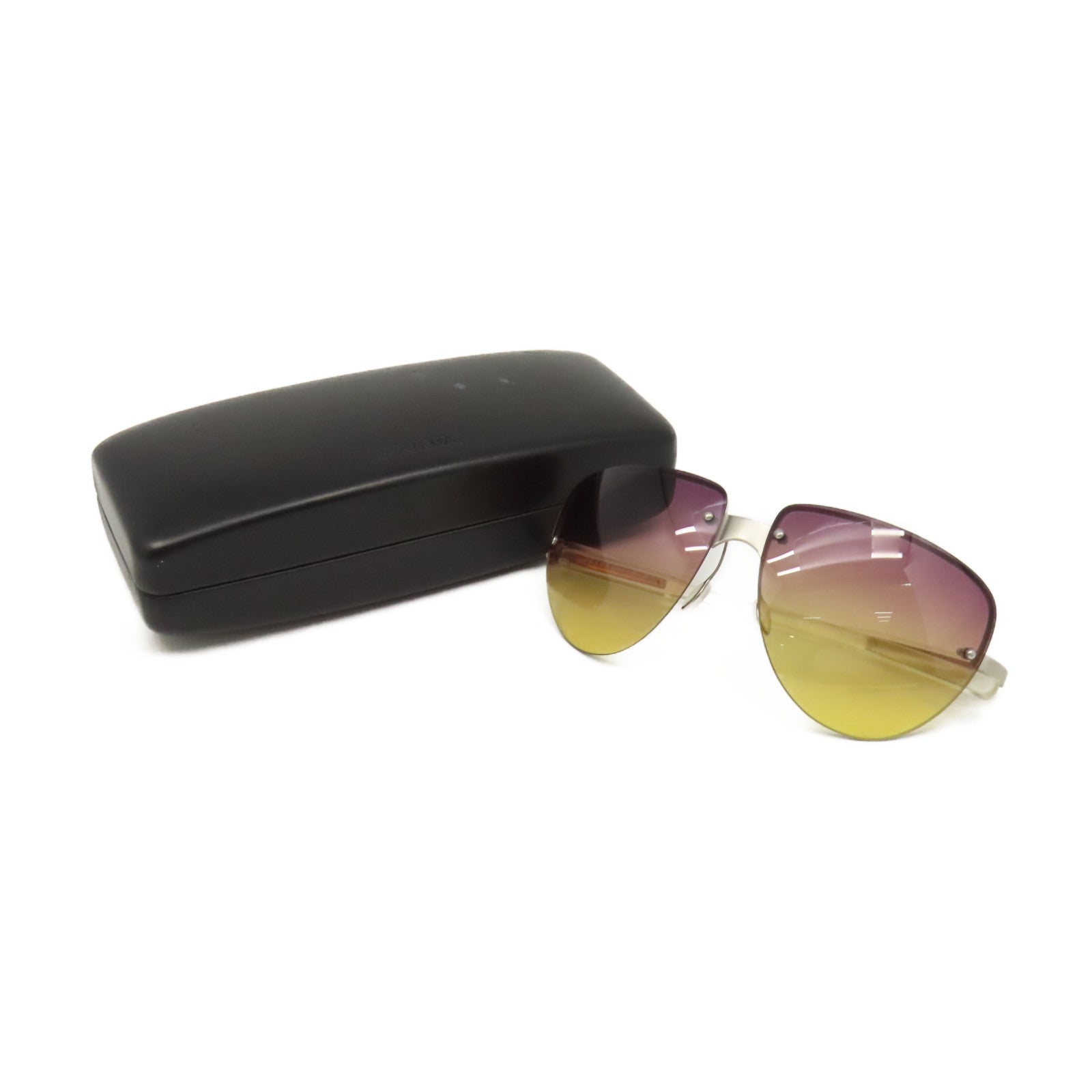 PRADA PVC Sunglasses太陽眼鏡紫色/啡色/透明色