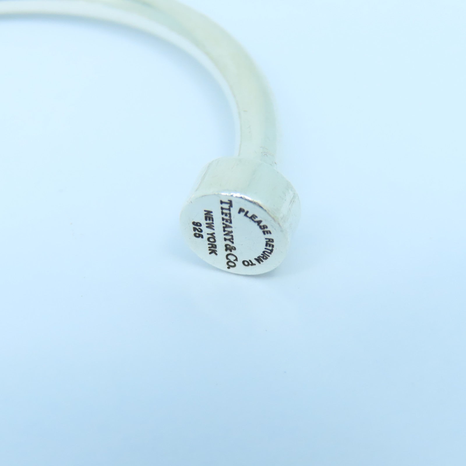 TIFFANY＆CO 925純銀Bangle手鐲銀色