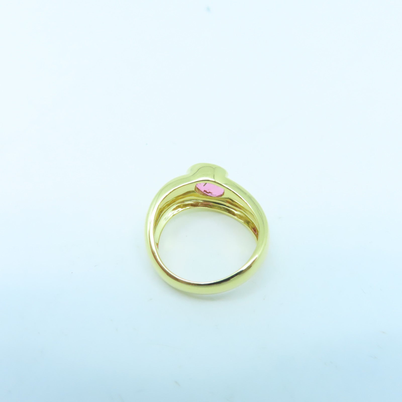 JEWELRY 18K Gold Color Stone 7.7g Ring US#6