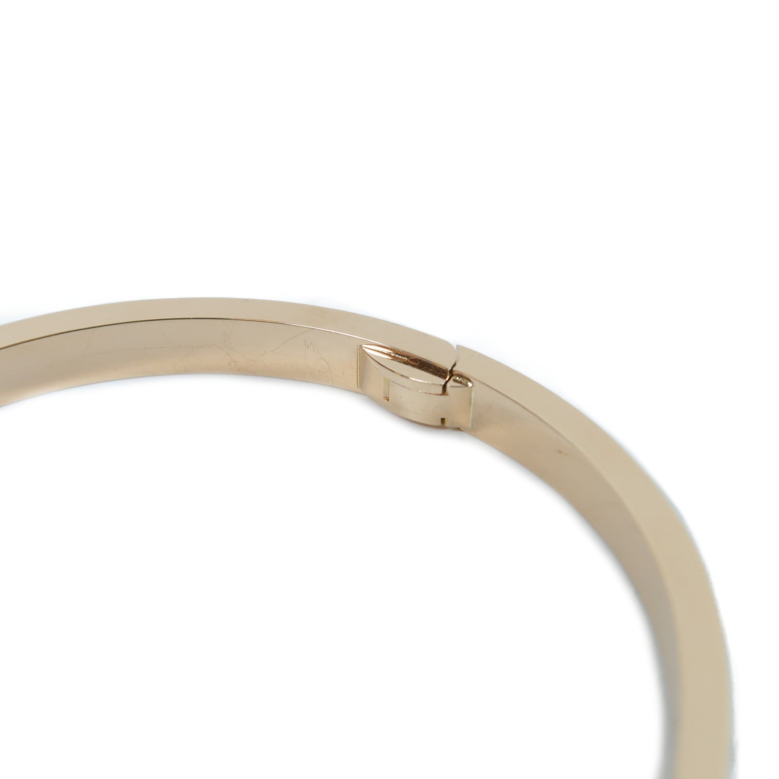 CARTIER 18K玫瑰金Love Bracelet 6p Diamonds 0.15ct鑽石手鐲Cartier#17