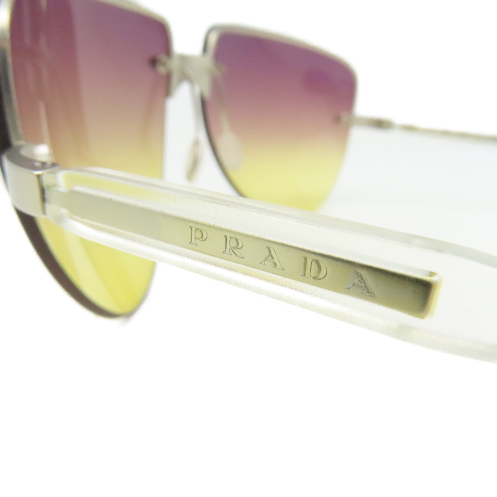 PRADA PVC Sunglasses太陽眼鏡紫色/啡色/透明色