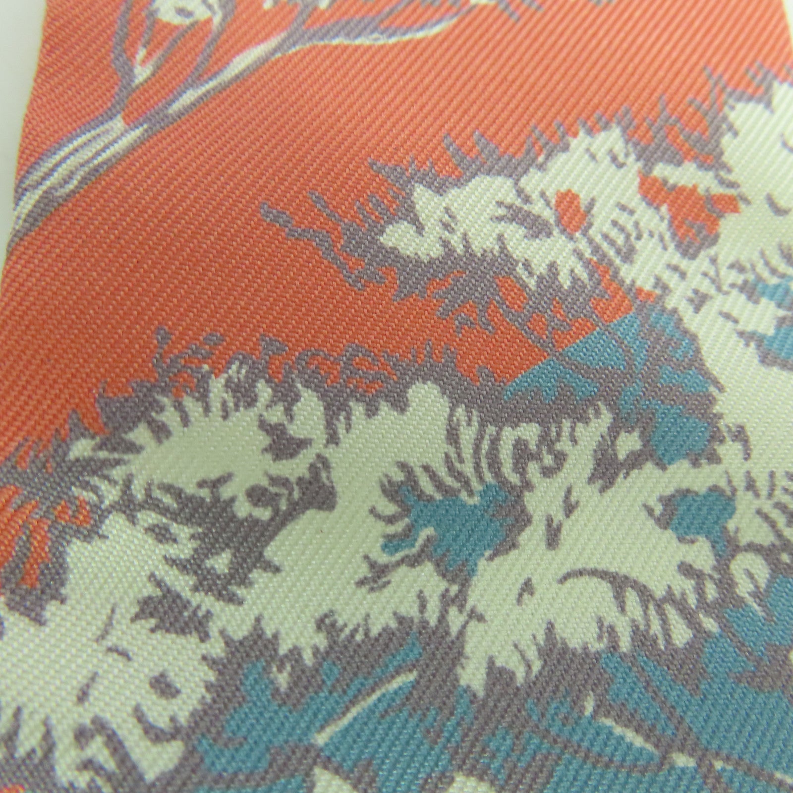 HERMES 【激減優惠】絲質Twilly Scarf絲巾紫色