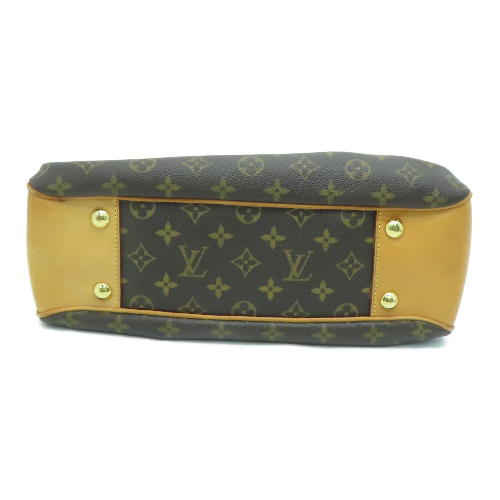 LOUIS VUITTON Monogram Boetie PM金扣手挽袋/肩背袋啡色