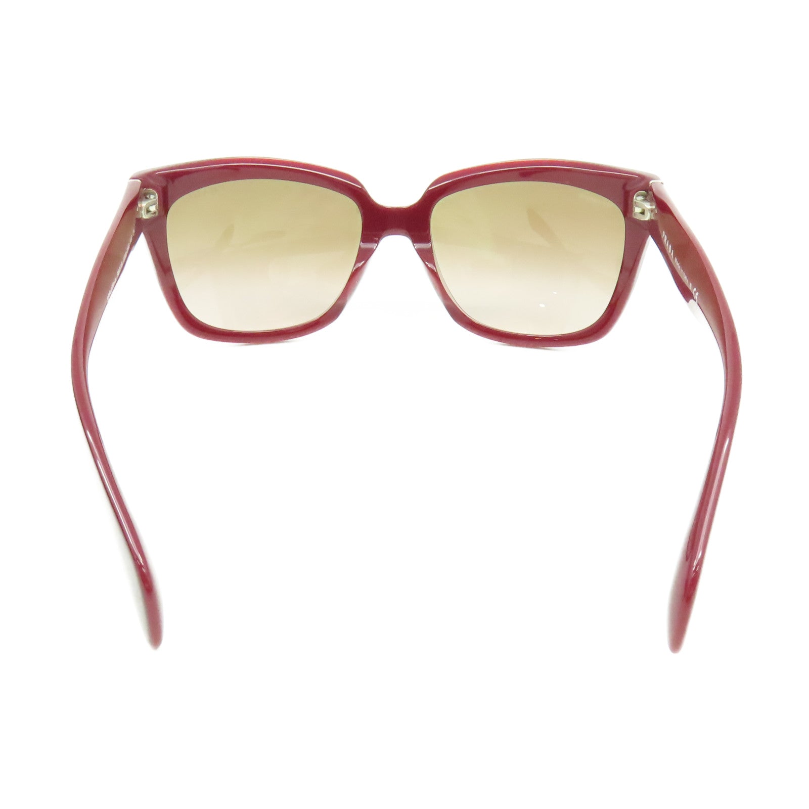 PRADA PVC Sunglasses太陽眼鏡啡色/酒紅色