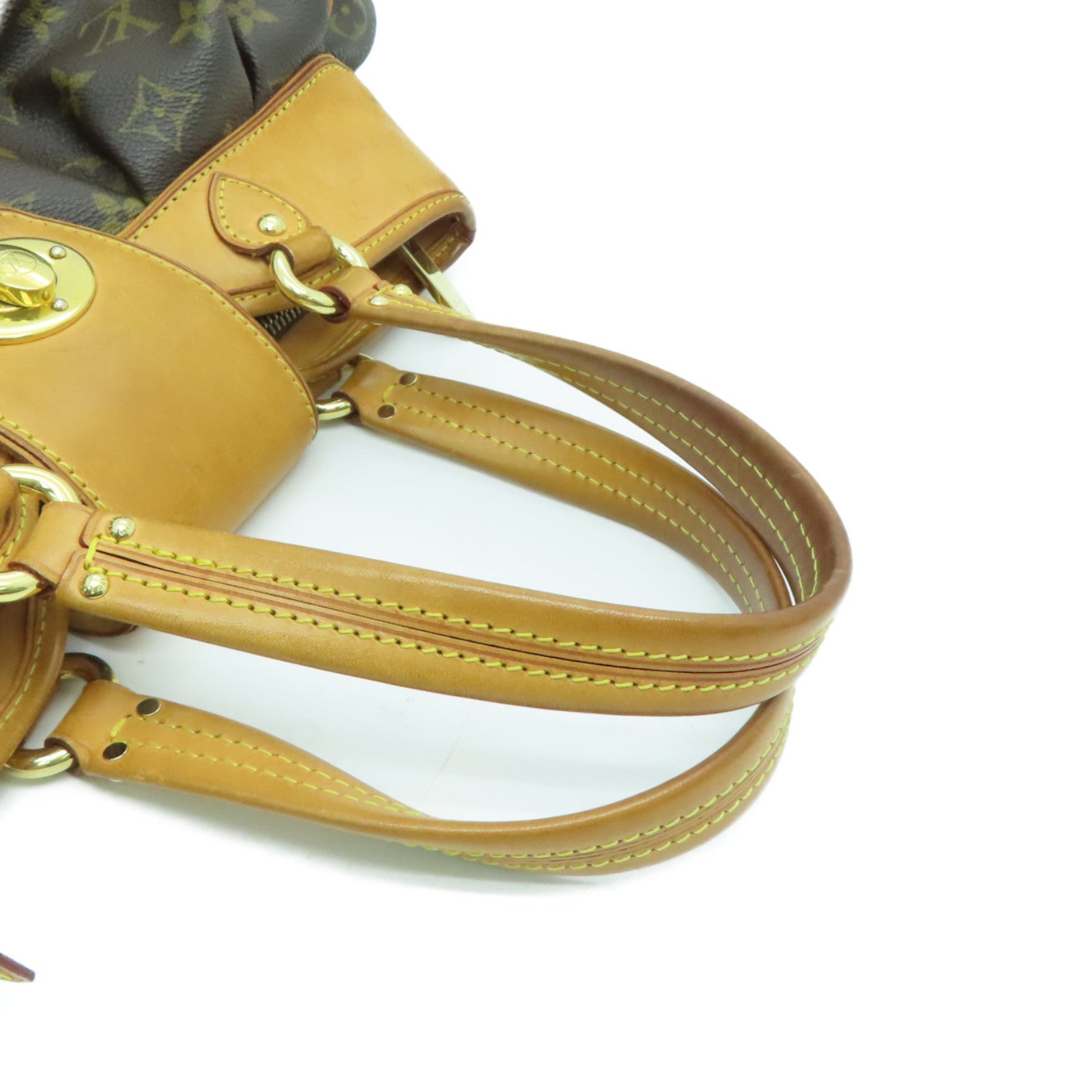 LOUIS VUITTON Monogram Boetie PM金扣手挽袋/肩背袋啡色