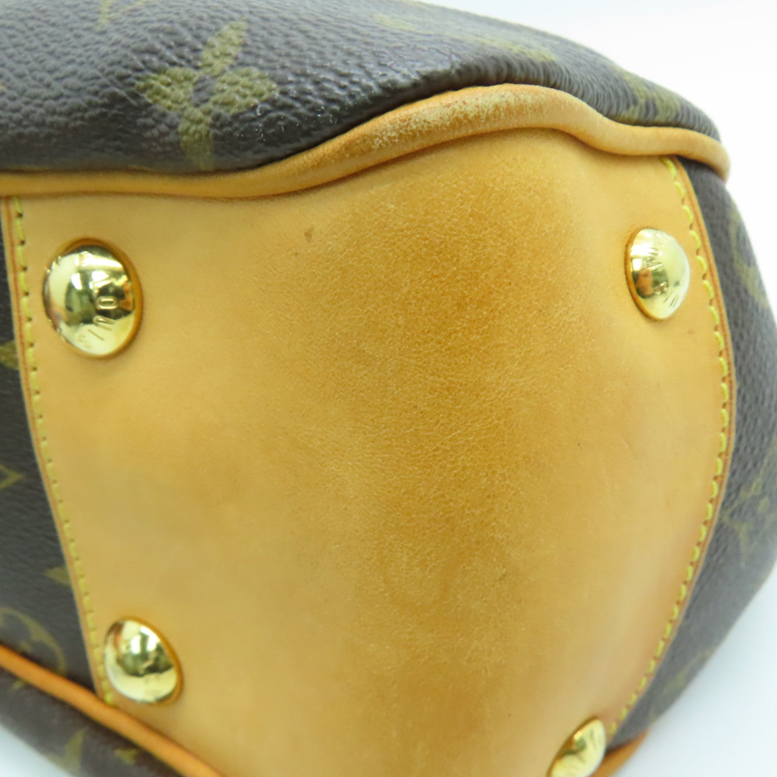 LOUIS VUITTON Monogram Boetie PM金扣手挽袋/肩背袋啡色