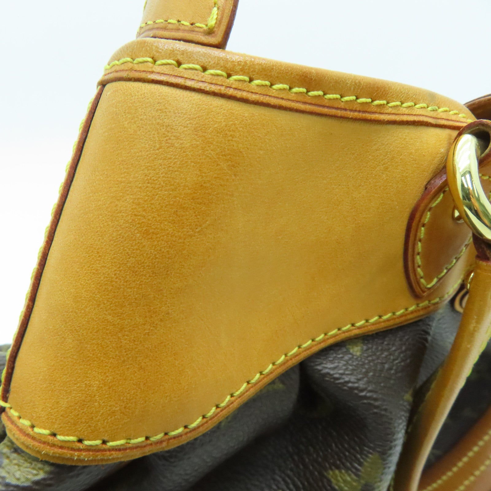 LOUIS VUITTON Monogram Boetie PM金扣手挽袋/肩背袋啡色