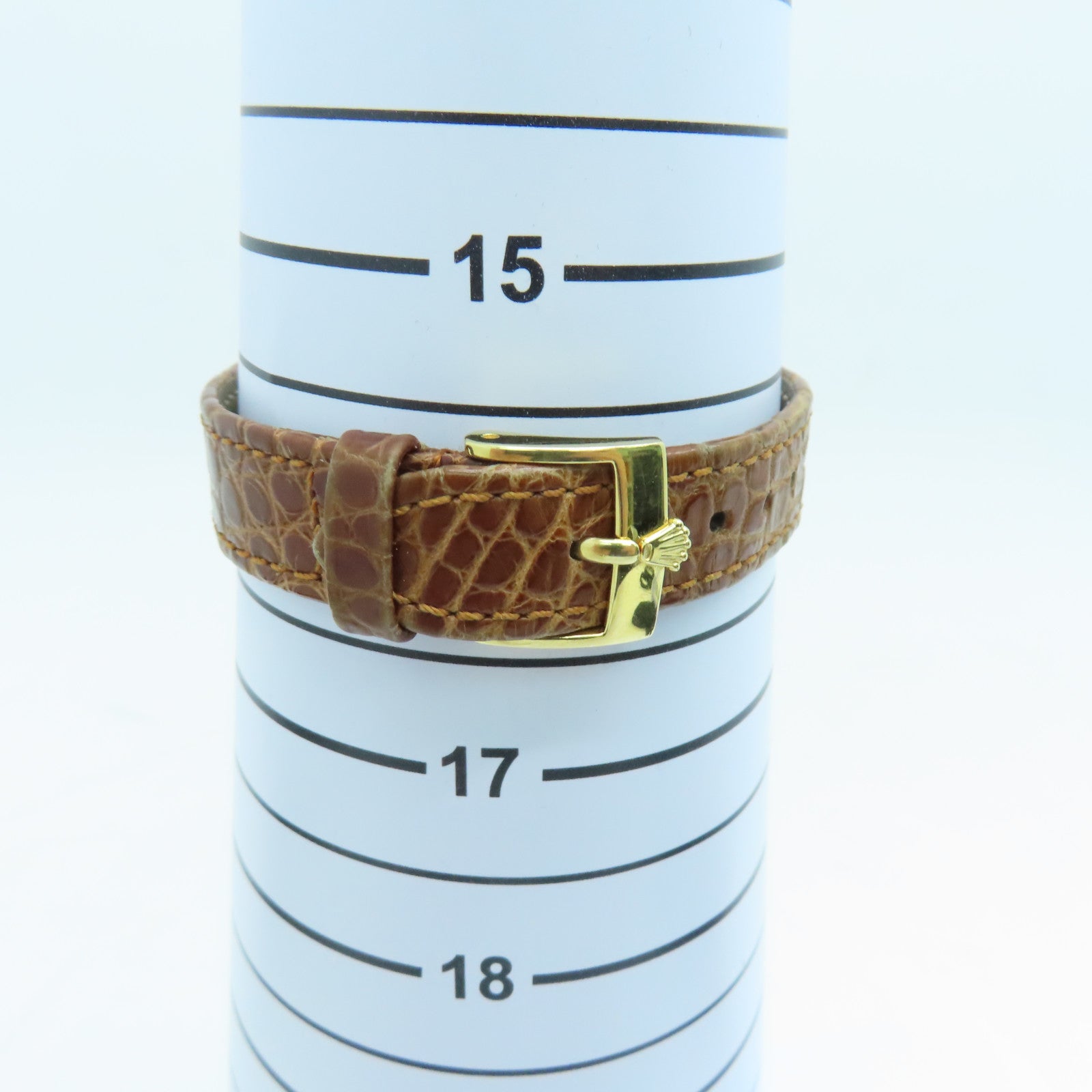 ROLEX Cellini 18K手表石英机芯白色
