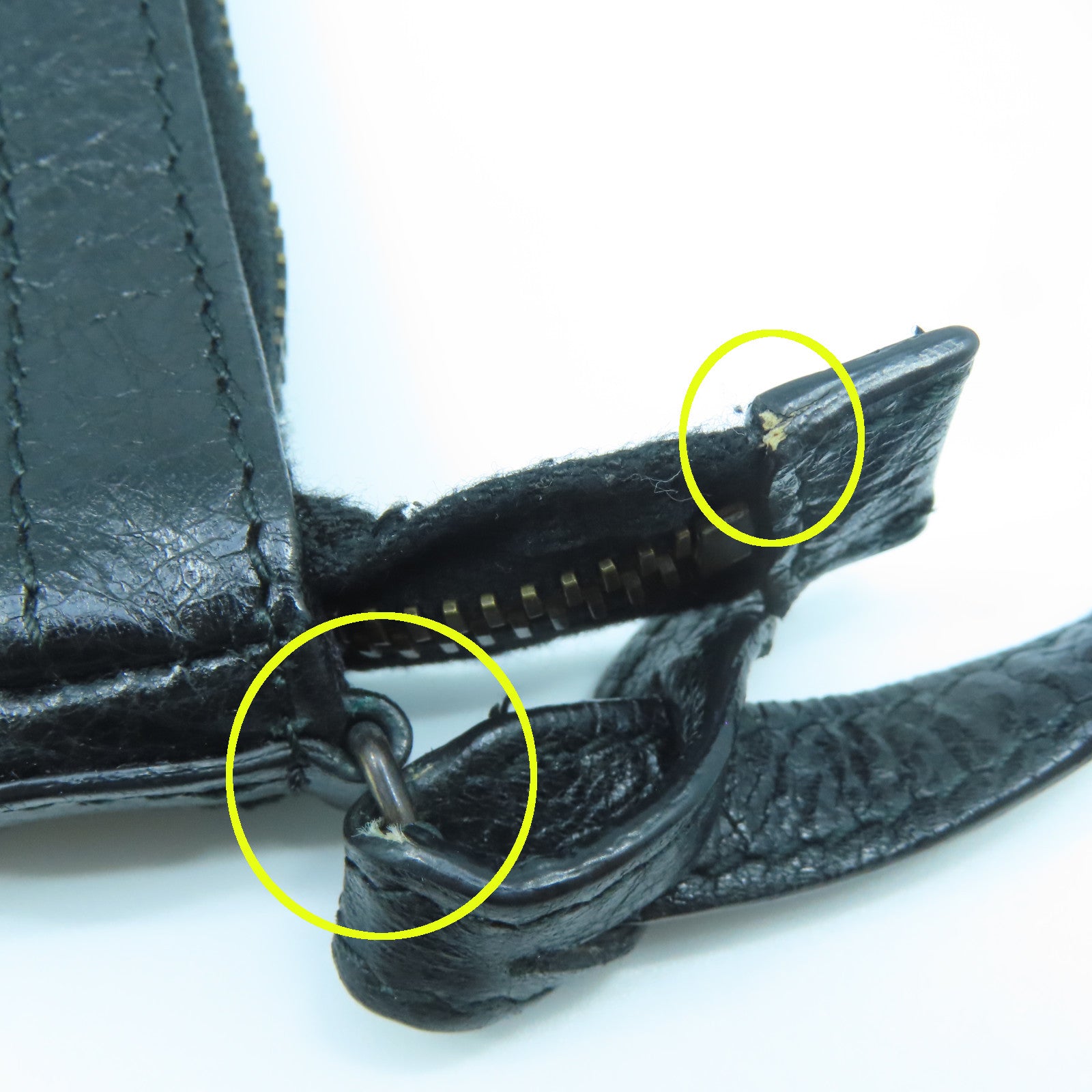 BALENCIAGA 羊皮皮革Shoulder Bag肩背袋黑色