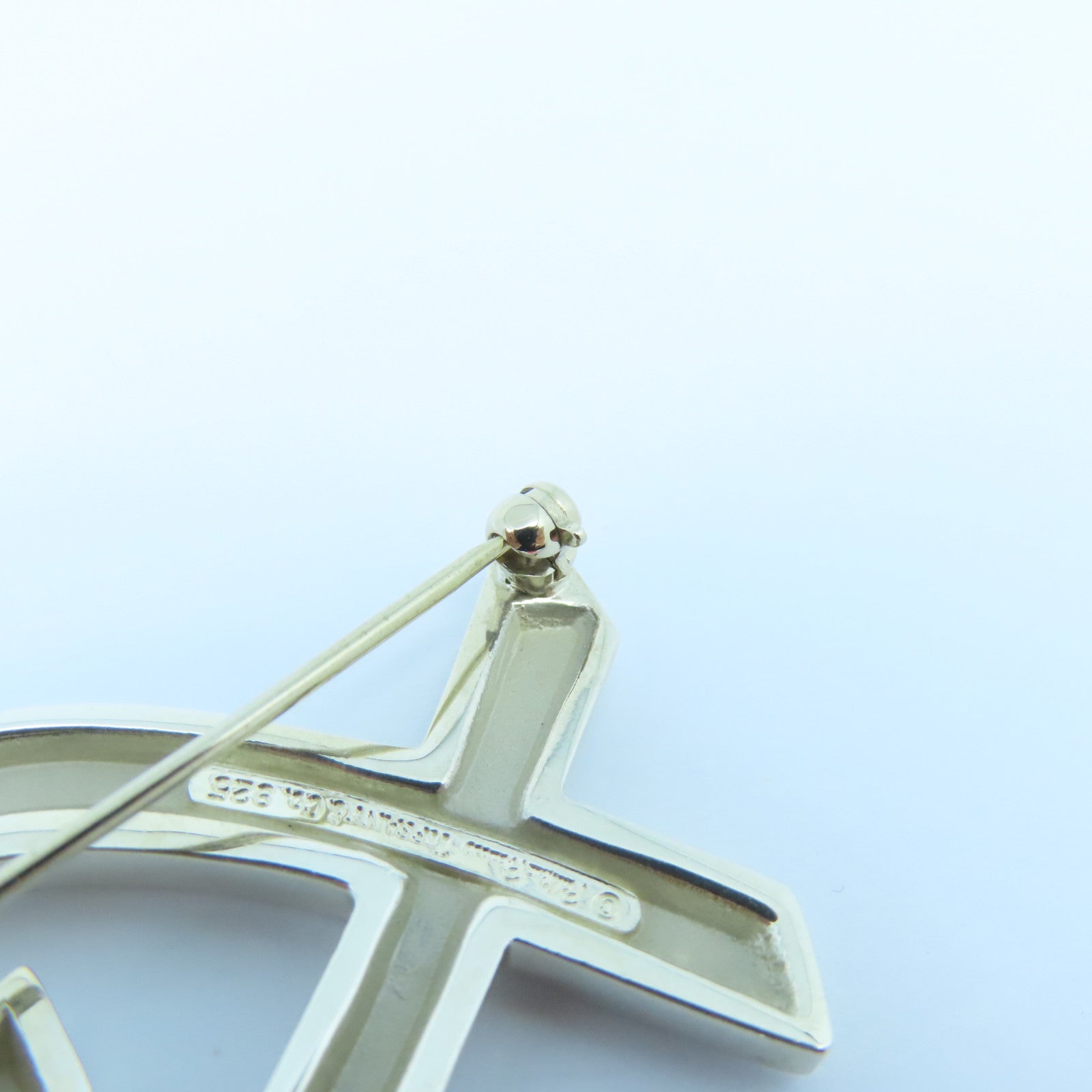 TIFFANY＆CO 925純銀Brooch銀扣胸針銀色